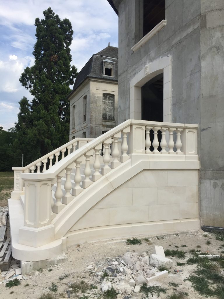 Maçonnerie - Escalier monumental par MPR