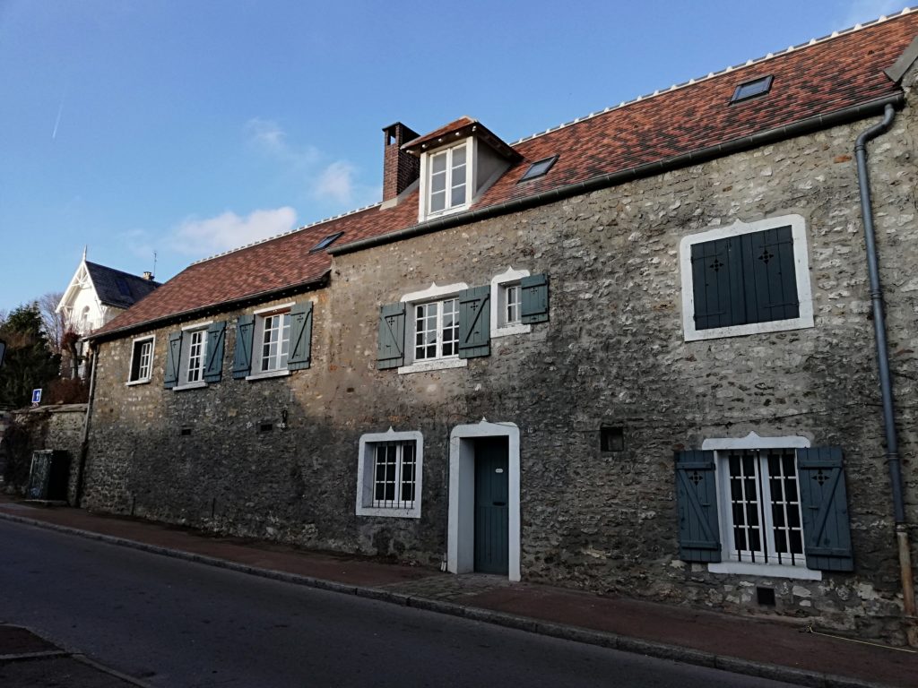 Avant la restauration de la façade